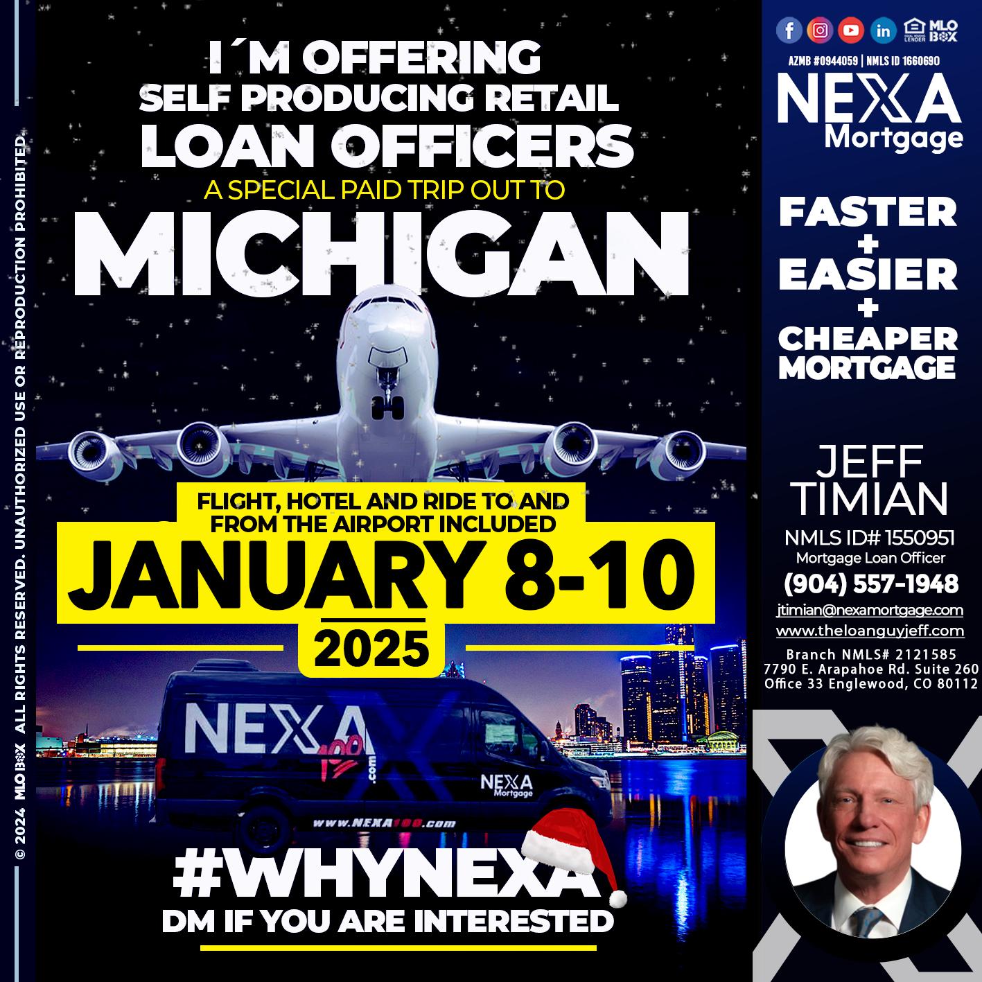 michigan trip - Jeff Timian -Mortgage Loan Officer