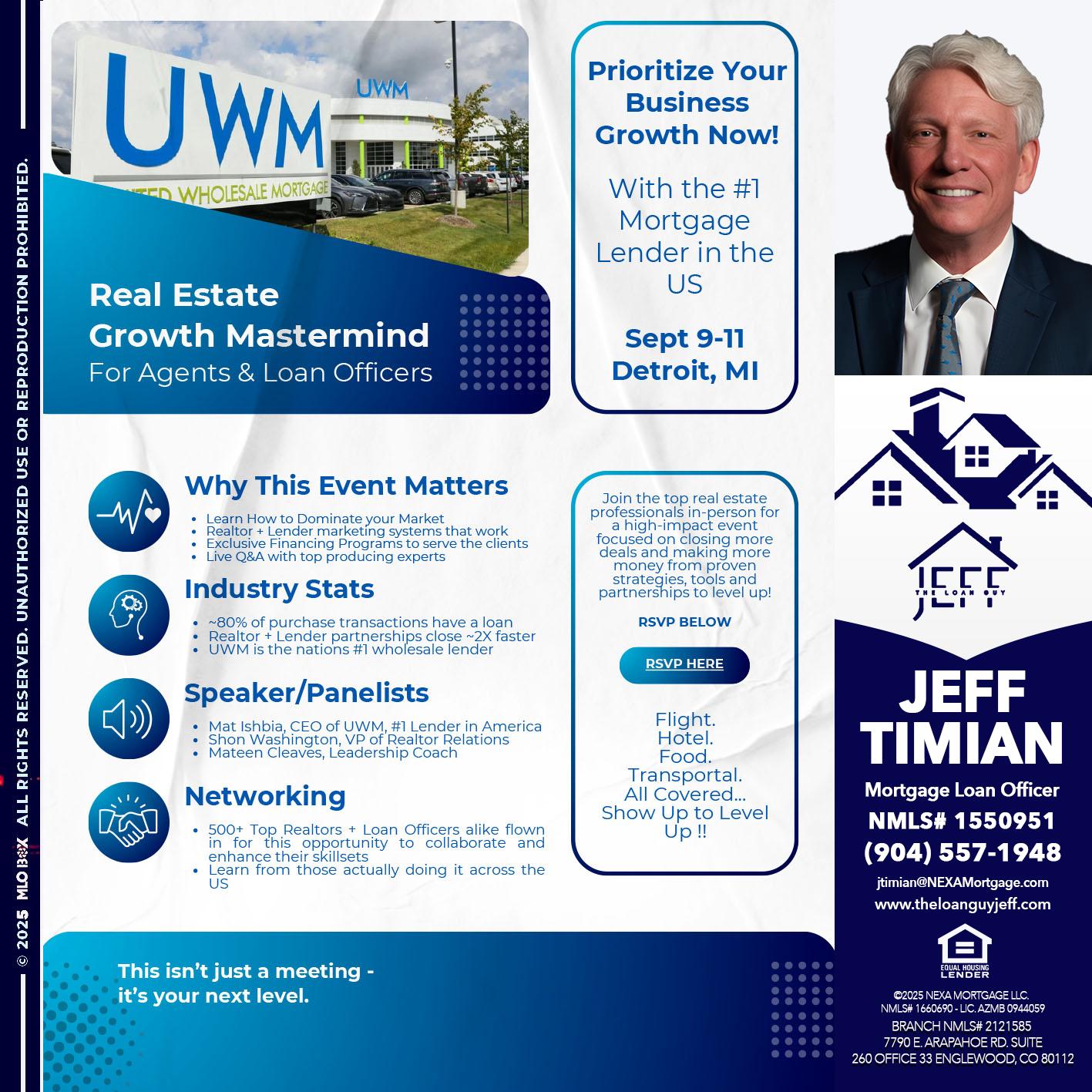 DETROIT TRIP - Jeff Timian -Mortgage Loan Officer