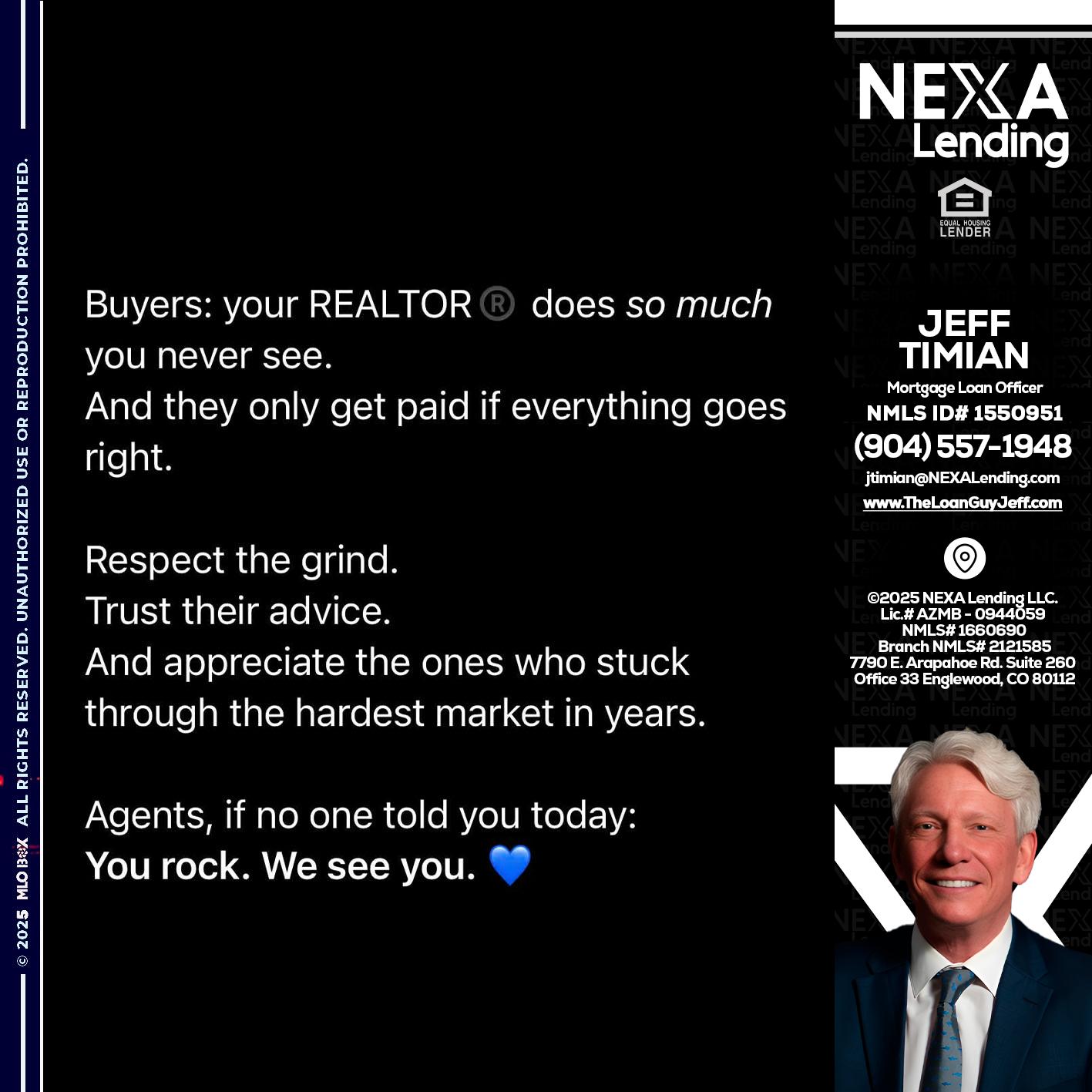 BUYERS - Jeff Timian -Mortgage Loan Officer