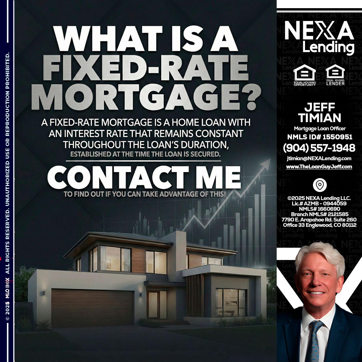 WHAT IS A - Jeff Timian -Mortgage Loan Officer