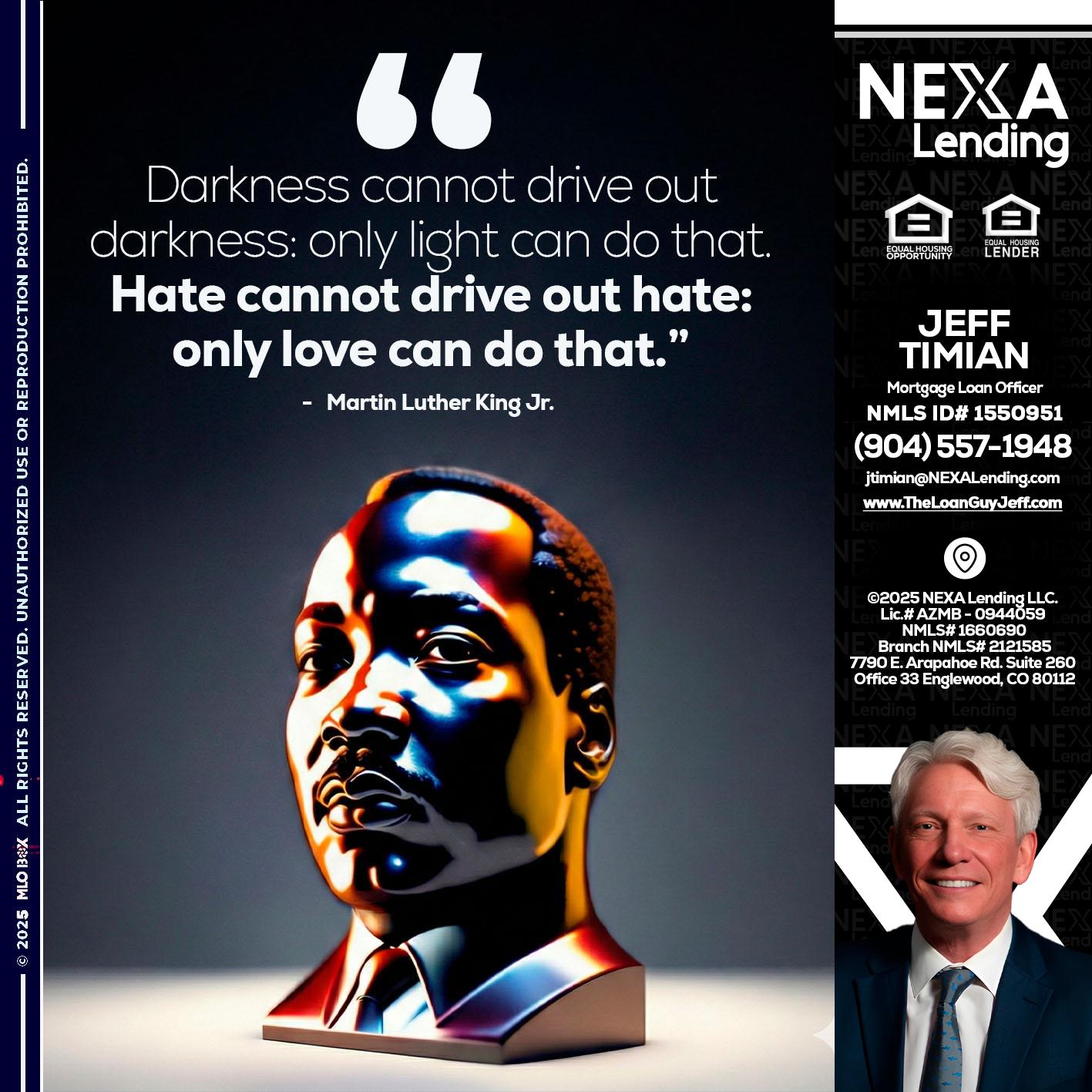 MLK 2026 - Jeff Timian -Mortgage Loan Officer
