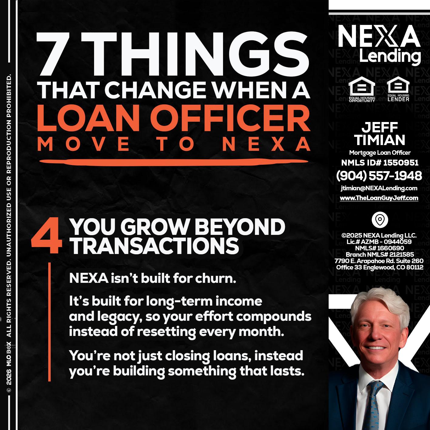7 THINGS (4) - Jeff Timian -Mortgage Loan Officer