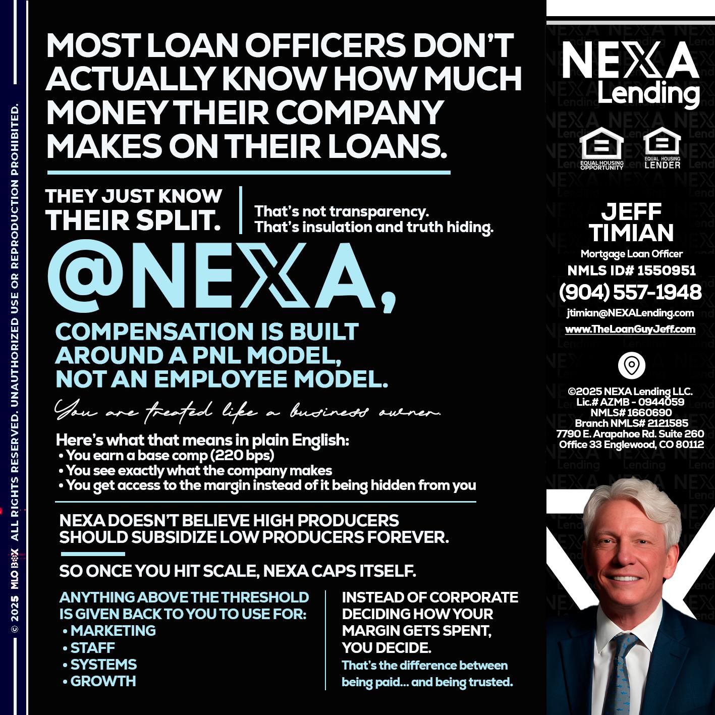 @NEXA - Jeff Timian -Mortgage Loan Officer