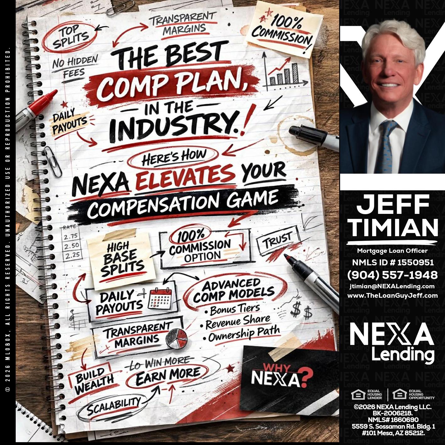 THE BEST COMP - Jeff Timian -Mortgage Loan Officer
