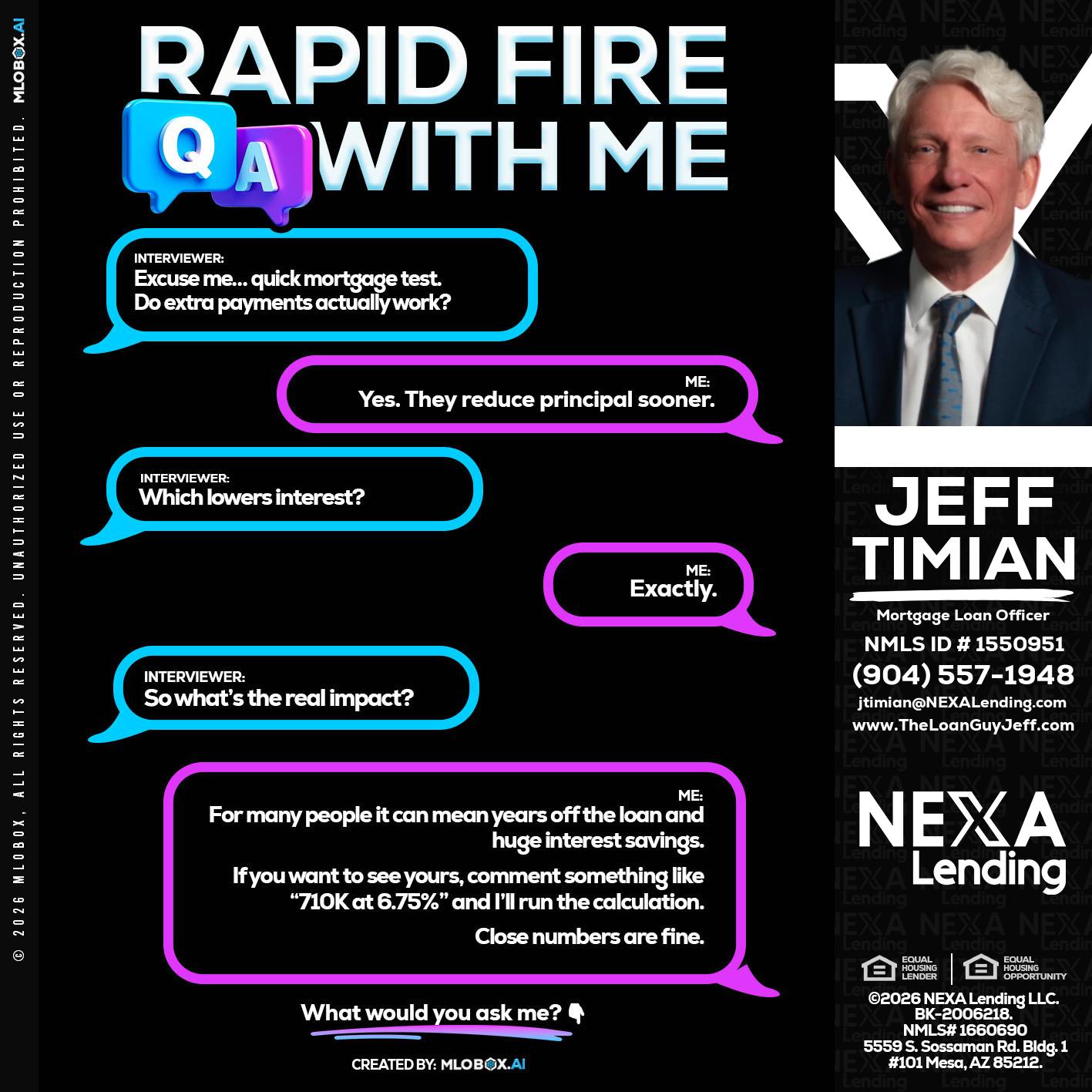 RAPID QA - Jeff Timian -Mortgage Loan Officer