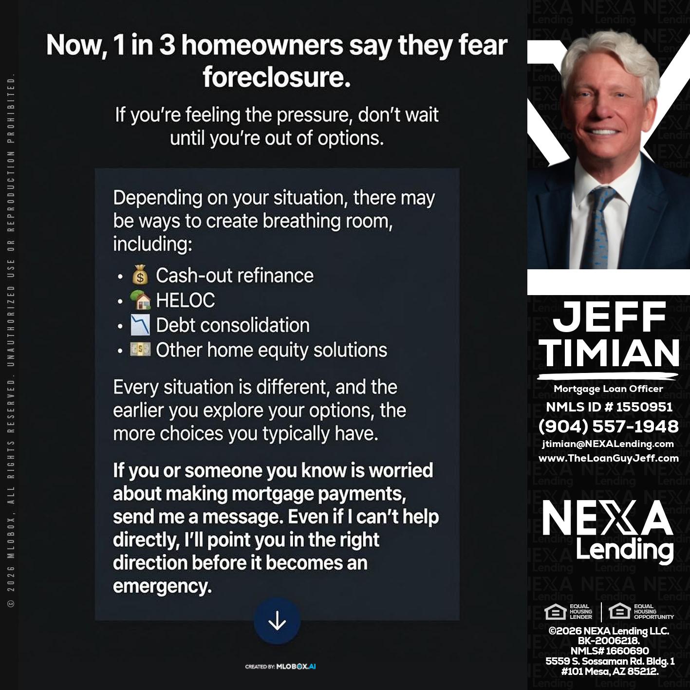 NOW - Jeff Timian -Mortgage Loan Officer